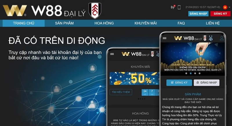 đai lý w88
