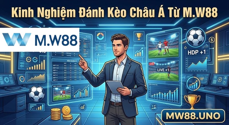Kinh nghiệm đánh kèo châu á bất bại từ chuyên gia soi kèo tại M.W88